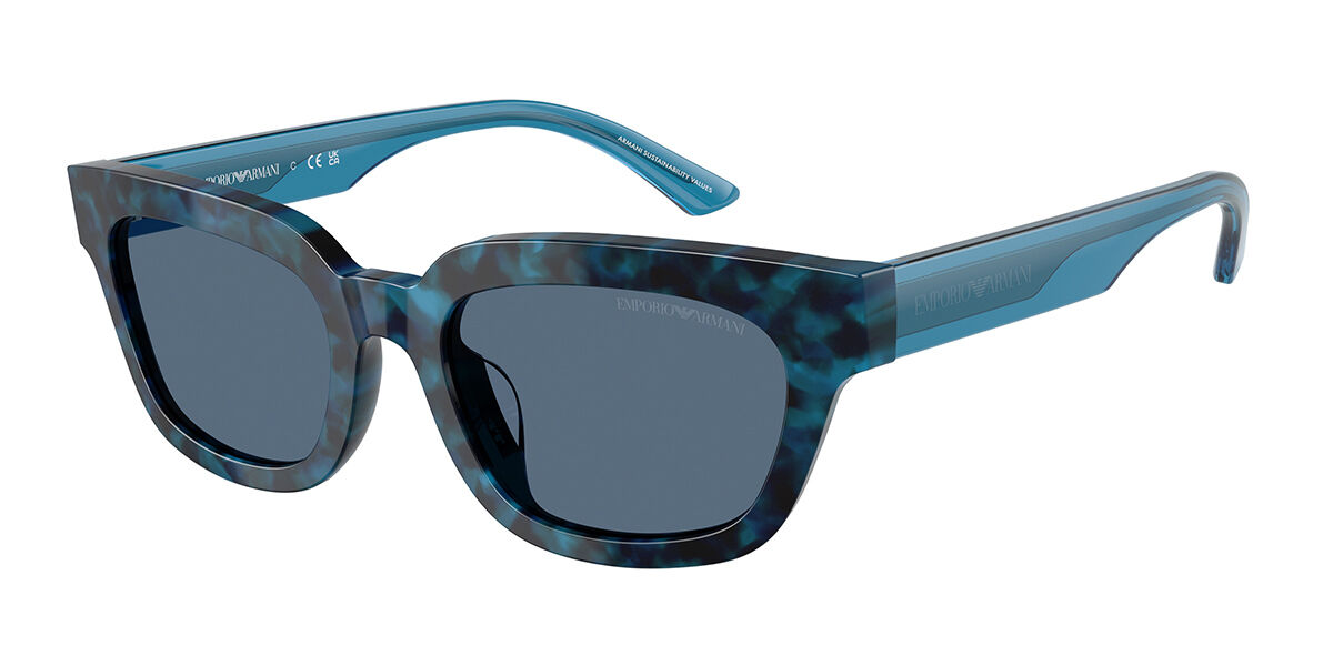 Emporio Armani EA4233U 618080, Tortoiseshell frame, Dark Blue lenses