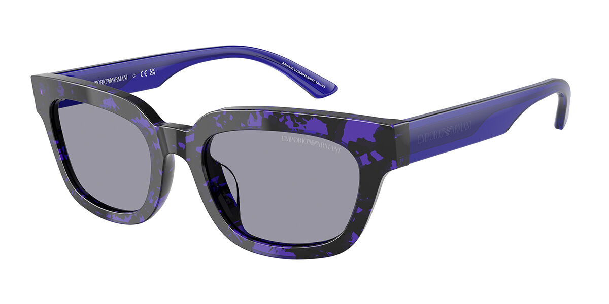 Emporio Armani EA4233U 618380, Tortoiseshell frame, Blue lenses