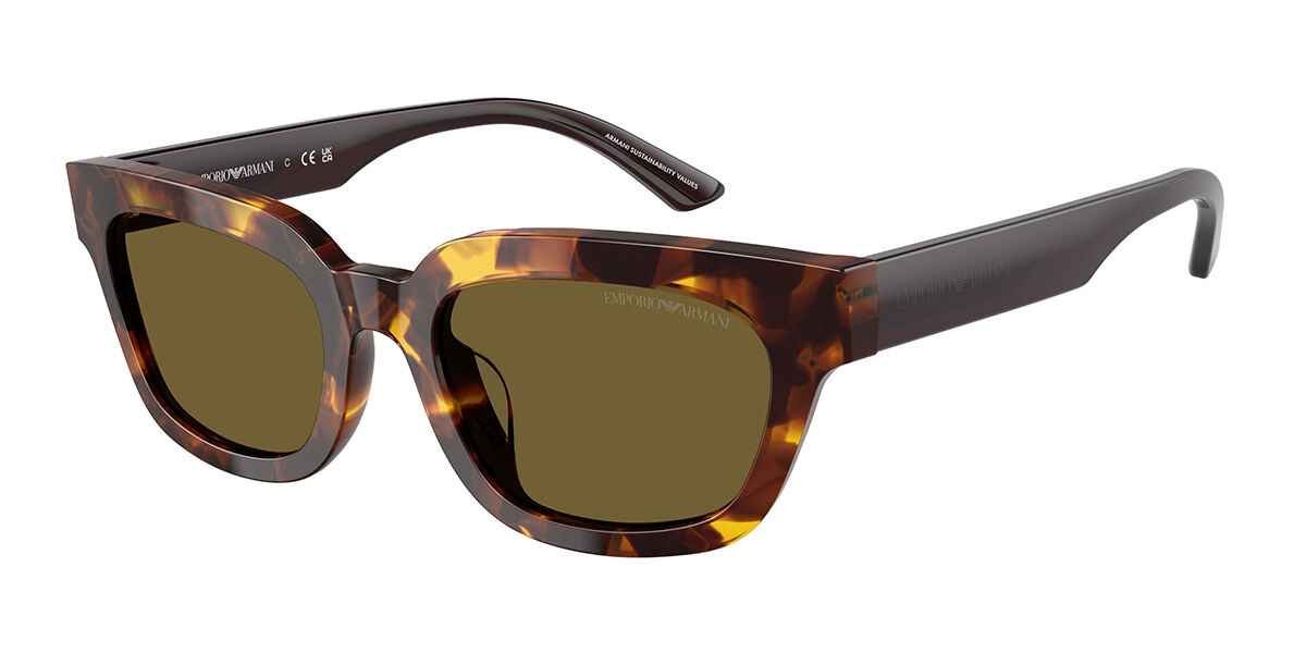 Emporio Armani EA4233U 618173, Tortoiseshell frame, Dark Brown lenses
