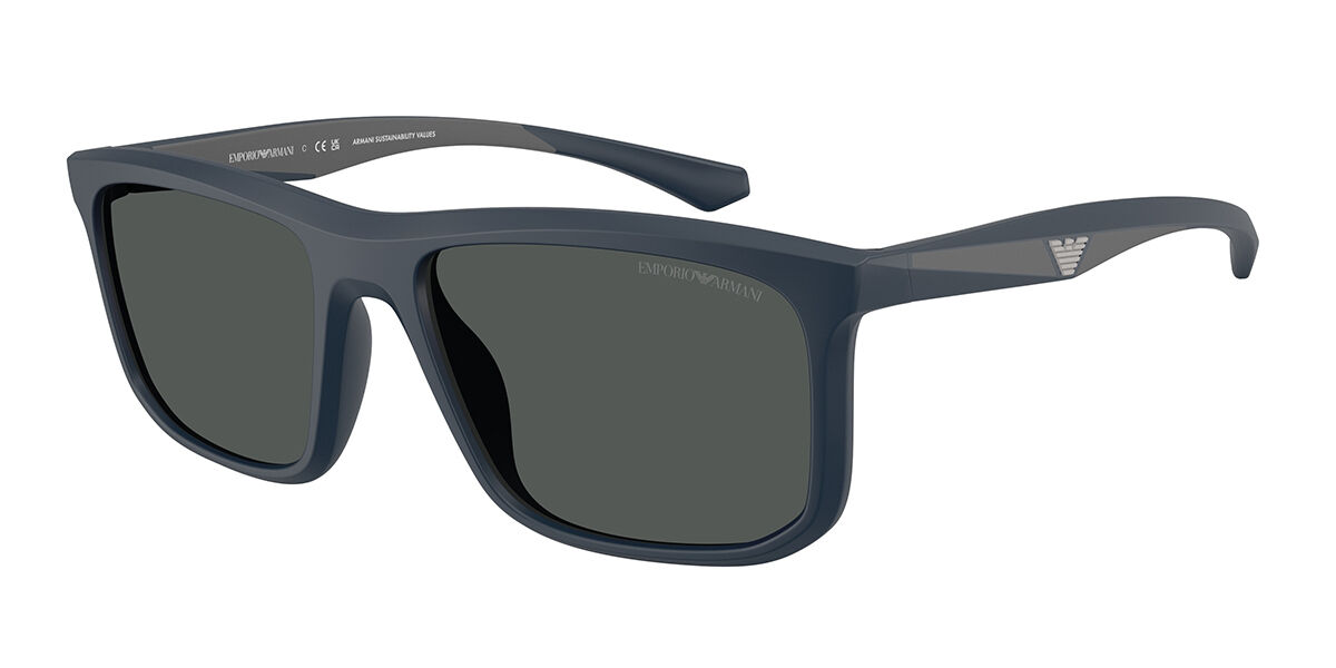 Emporio Armani EA4234U 618587, Blue frame, Dark Grey lenses