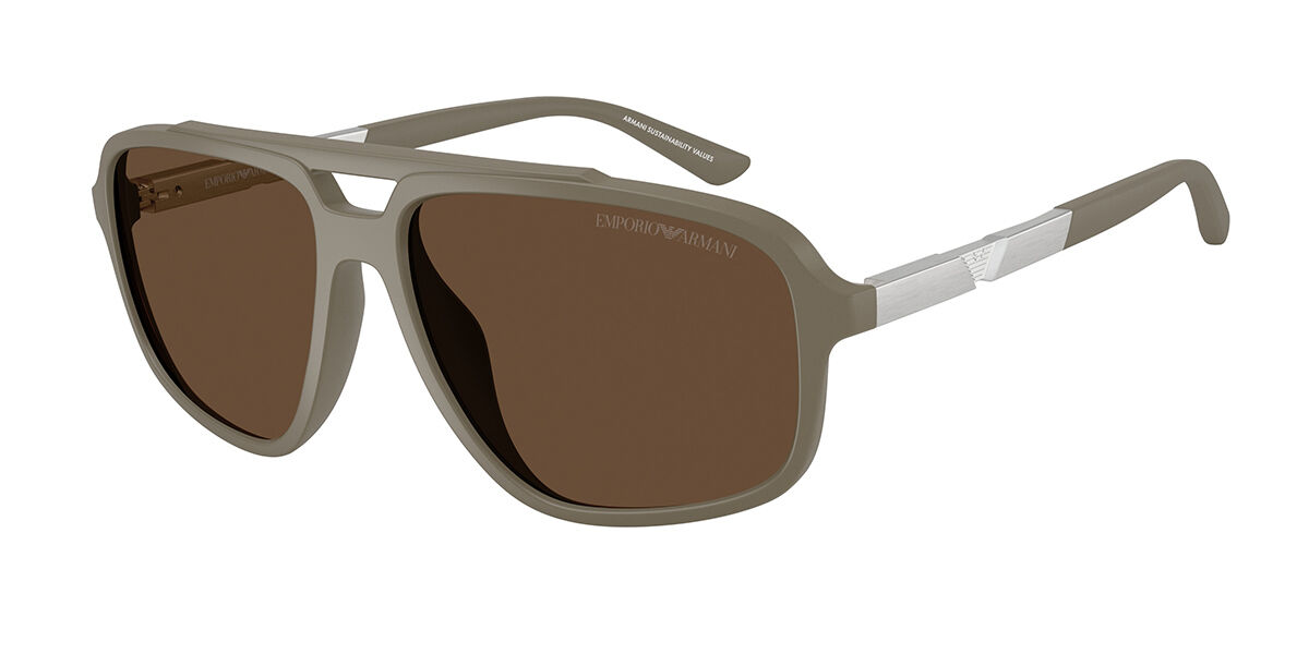 Emporio Armani EA4236U 543773, Brown frame, Dark Brown lenses