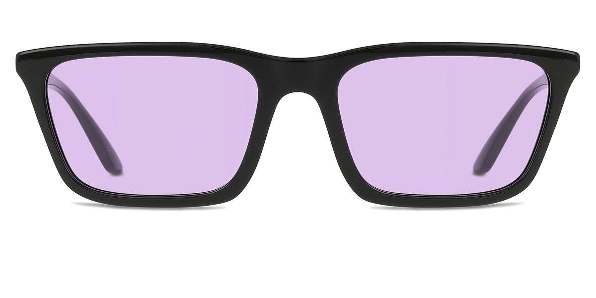 Emporio Armani EA4239U 501769, Black frame, Violet lenses