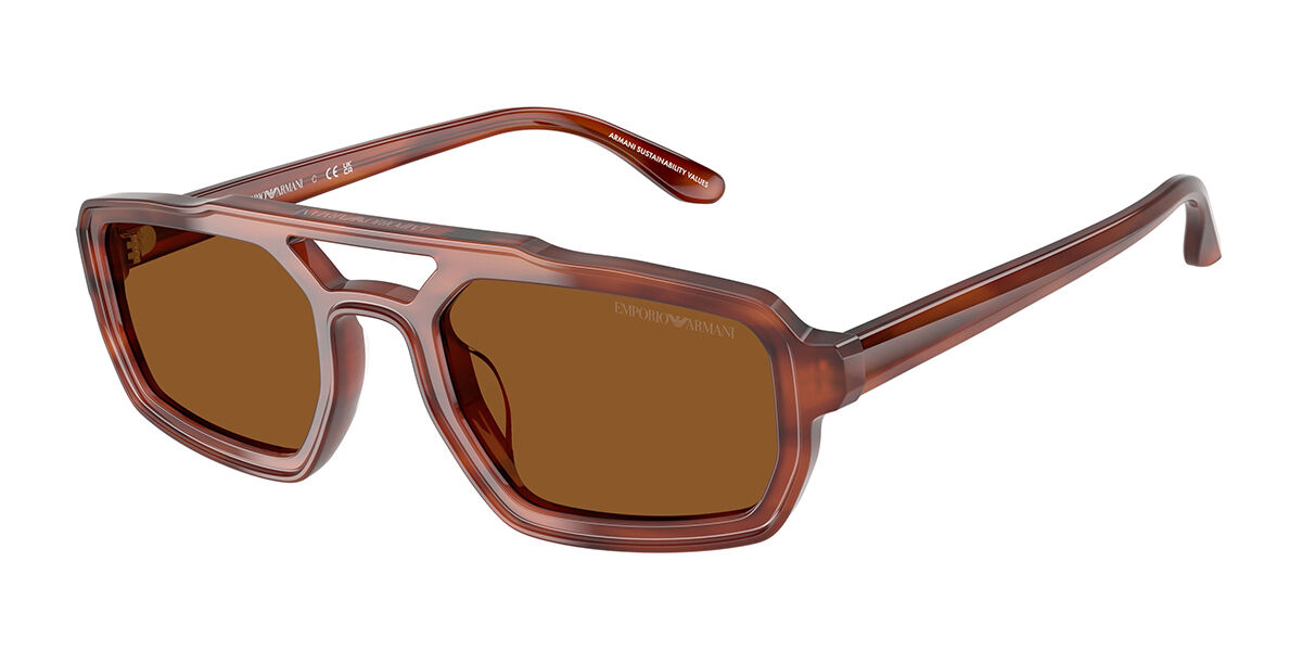 Emporio Armani EA4240U 620373, Tortoiseshell frame, Brown lenses