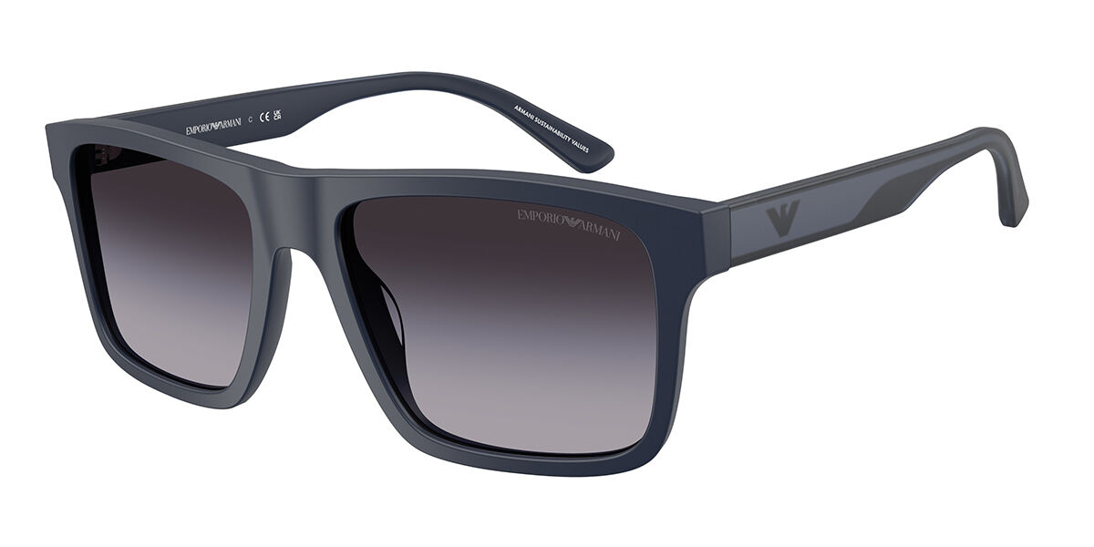 Emporio Armani EA4232 62568G, Blue frame, Gradient Grey lenses