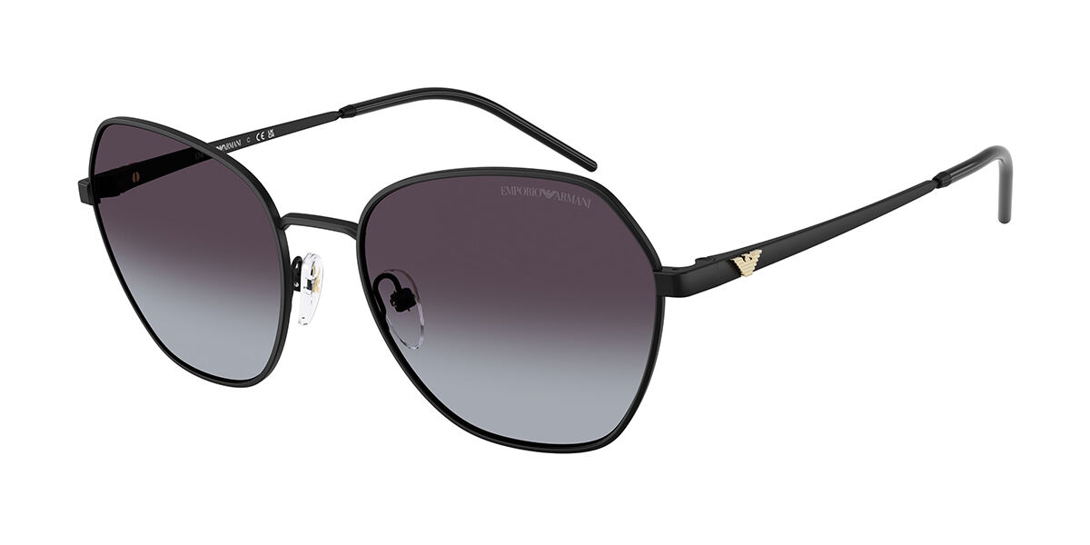 Emporio Armani EA2161 30018G, Black frame, Gradient Grey lenses