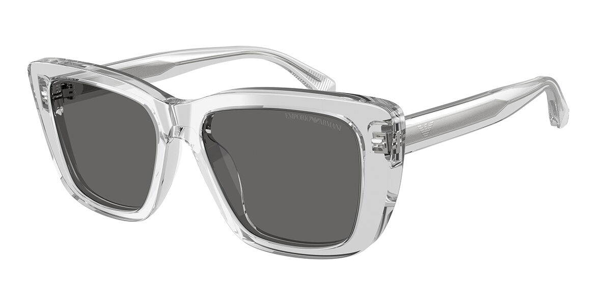 Emporio Armani EA4246U 625087, Clear frame, Grey lenses