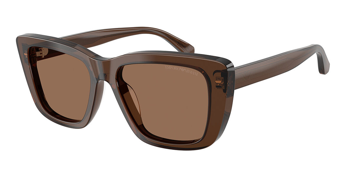 Emporio Armani EA4246U 625173, Brown frame, Dark Brown lenses