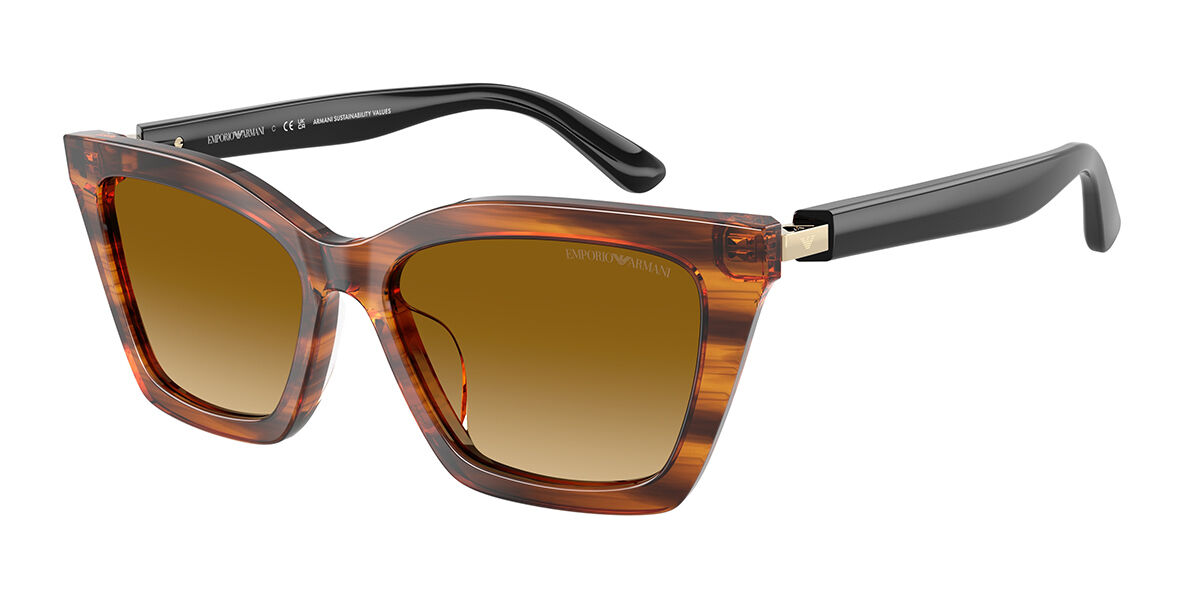 Emporio Armani EA4250U 62682L, Yellow frame, Gradient Yellow lenses
