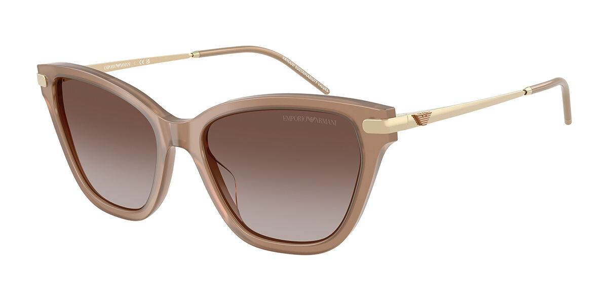 Emporio Armani EA4251 626313, Brown frame, Gradient Brown lenses