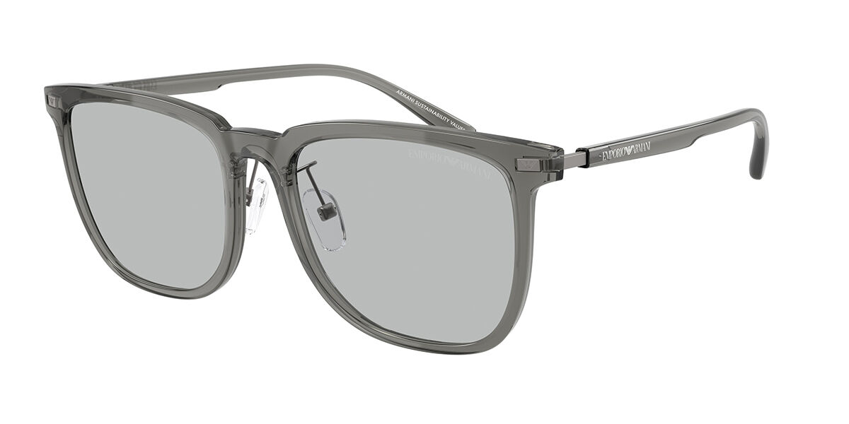 Emporio Armani EA4255D Asian Fit 502987, Grey frame, Light Grey lenses