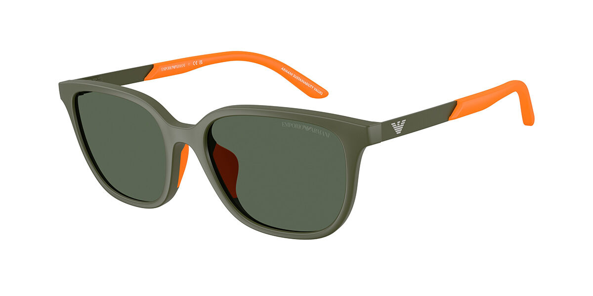 Emporio Armani EK4006U Kids 618971, Green frame, Dark Green lenses