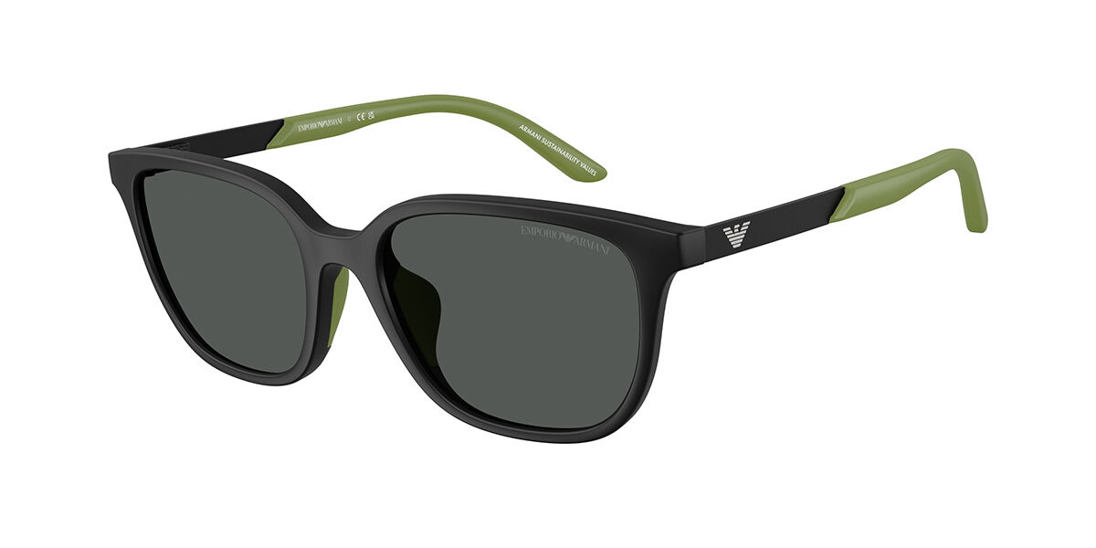 Emporio Armani EK4006U Kids 500187, Black frame, Dark Grey lenses