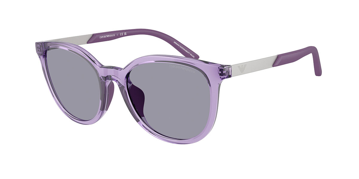 Emporio Armani EK4007U Kids 628080, Purple frame, Blue lenses