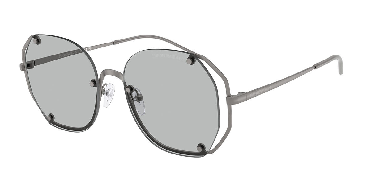 Emporio Armani EA2168 300387, Gunmetal frame, Light Grey lenses