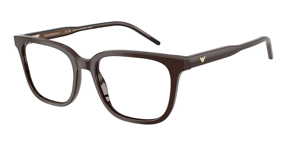 Emporio Armani EA3258F Asian Fit 6255, Brown frame