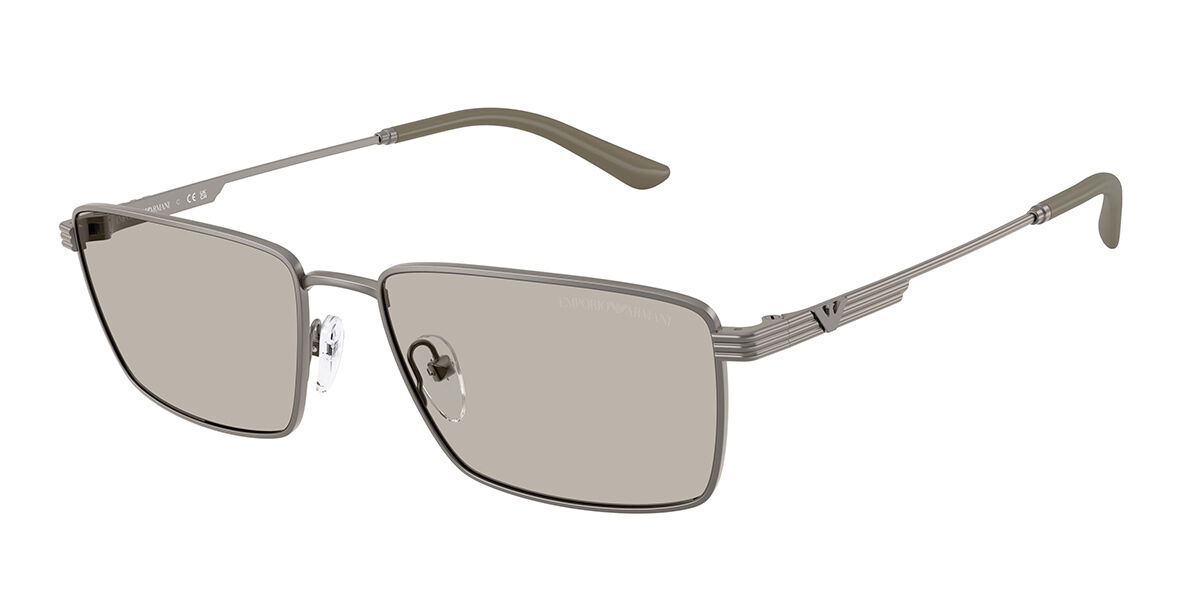 Emporio Armani EA2169 3425/3, Grey frame, Light Brown lenses