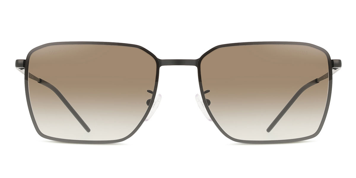 Emporio Armani EA2172D Asian Fit 300113, Black frame, Grey Gradient Brown lenses