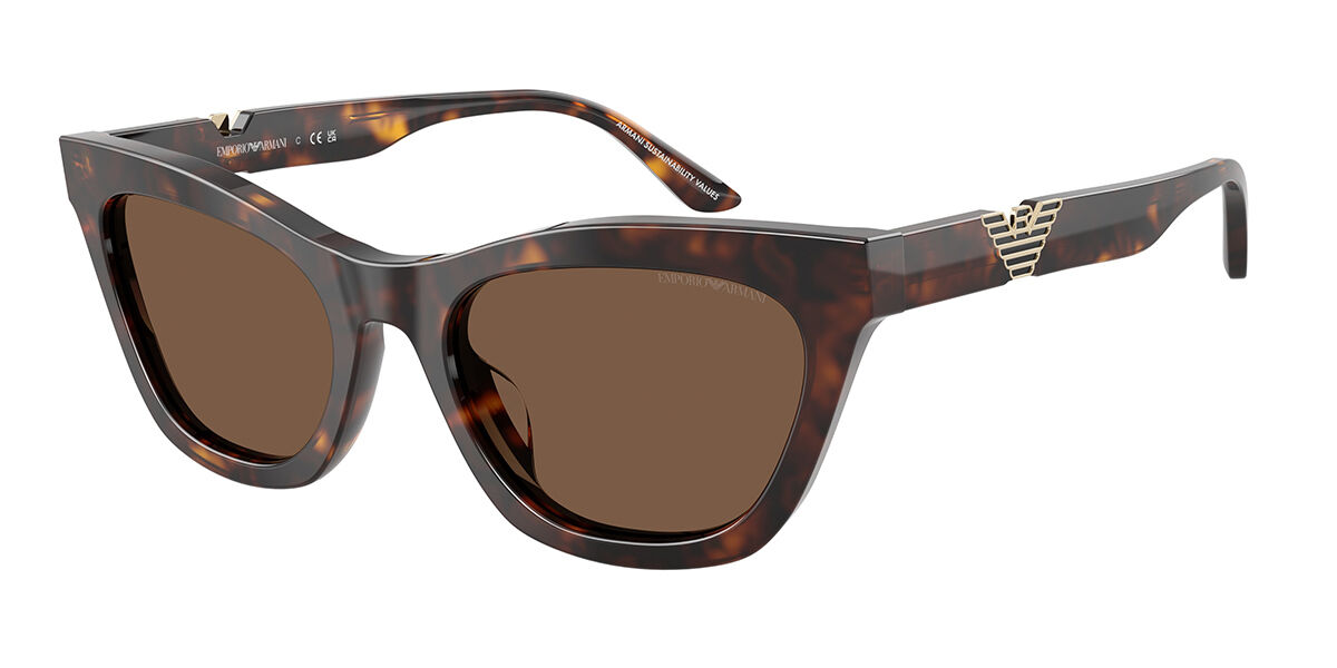 Emporio Armani EA4259U 502673, Tortoiseshell frame, Brown lenses