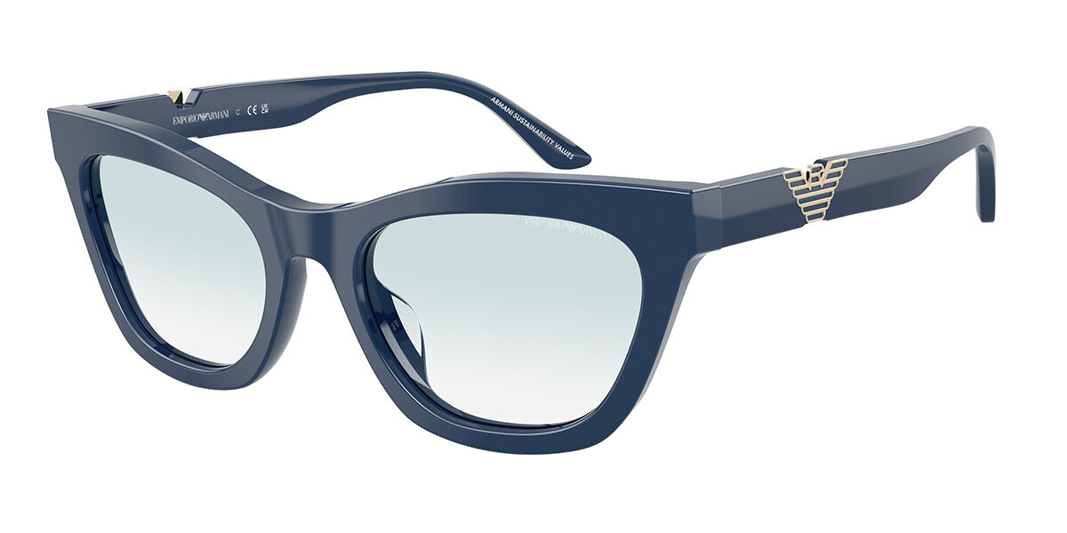 Emporio Armani EA4259U 63253F, Blue frame, Transparent Gradient Blue lenses