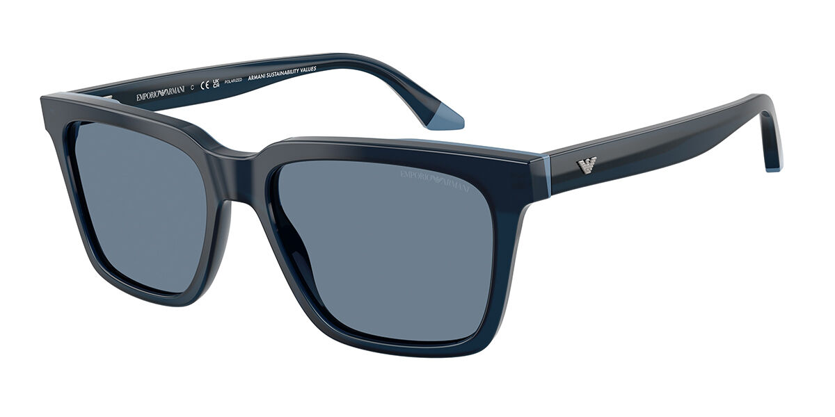 Emporio Armani EA4260 Polarized 63172V, Blue frame, Blue Polarized lenses
