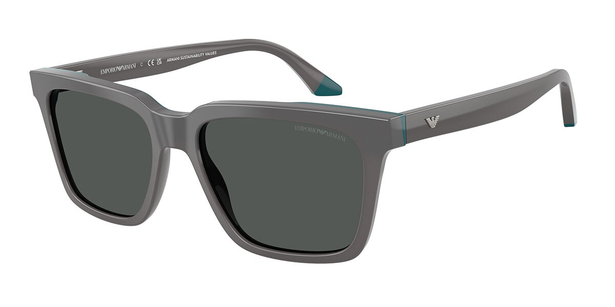 Emporio Armani EA4260 631487, Grey frame, Dark Grey lenses