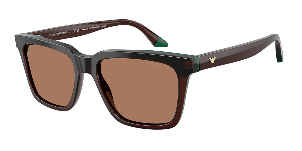 Emporio Armani EA4260 631573, Brown frame, Brown lenses