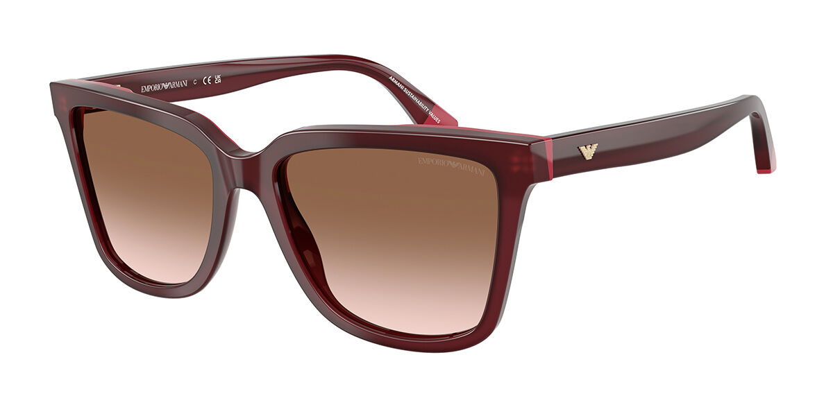 Emporio Armani EA4261 632013, Burgundy frame, Brown Gradient lenses