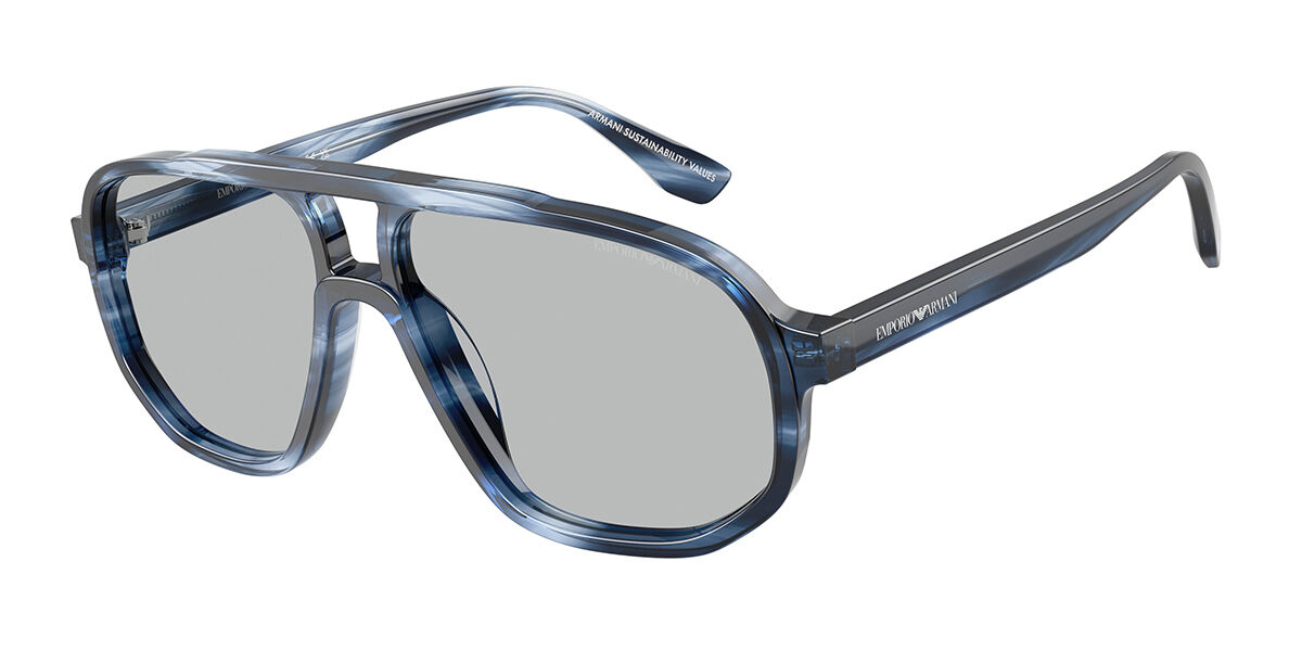 Emporio Armani EA4263U 632787, Blue frame, Light Grey lenses