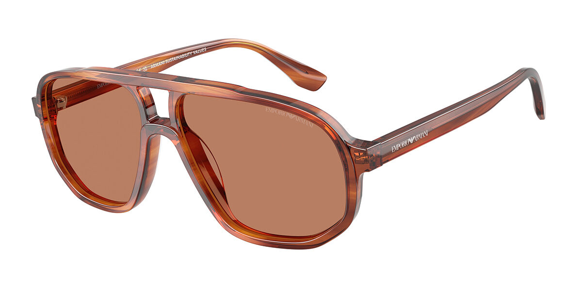 Emporio Armani EA4263U 632973, Brown frame, Brown lenses