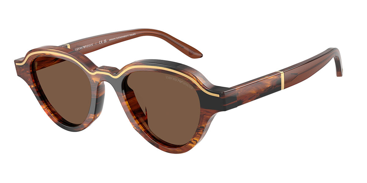 Emporio Armani EA4264U 633973, Brown frame, Brown lenses