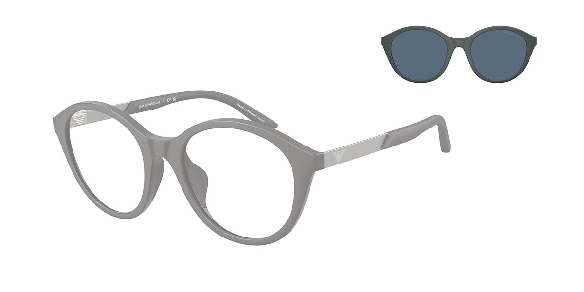 Emporio Armani EK4005U Kids with Clip-on 63481W, Grey frame