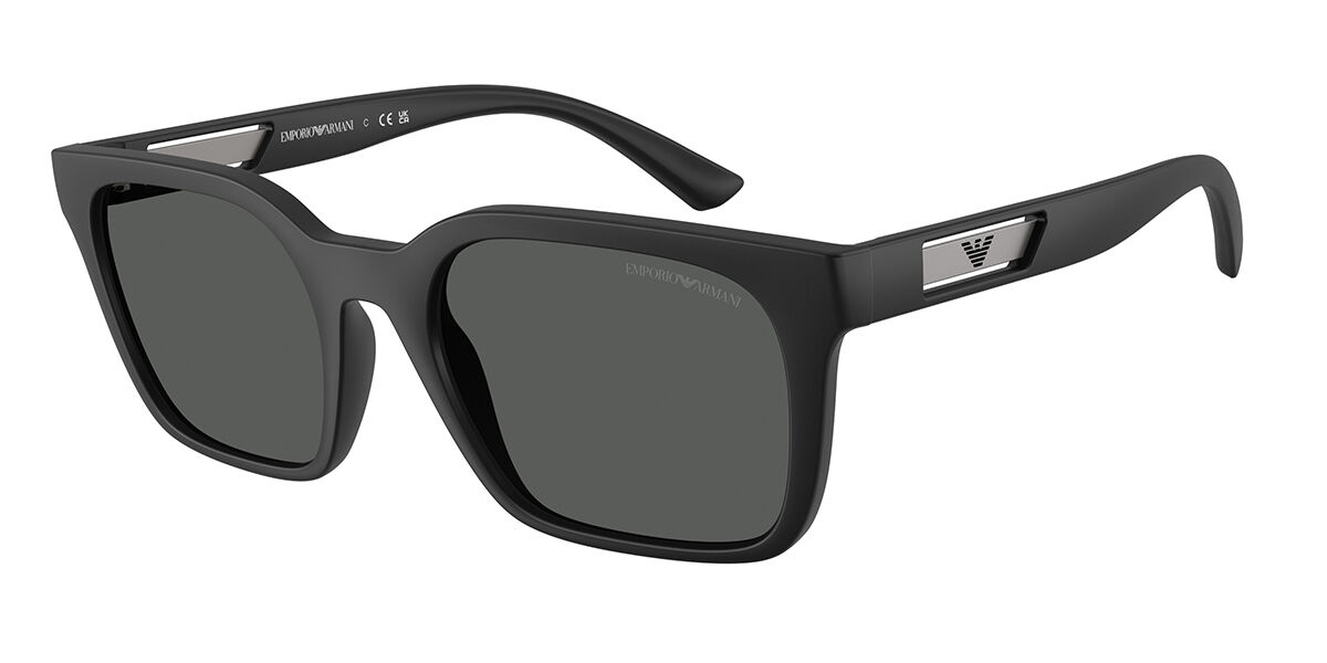 Emporio Armani EA4269F Asian Fit 500987, Black frame, Dark Grey lenses