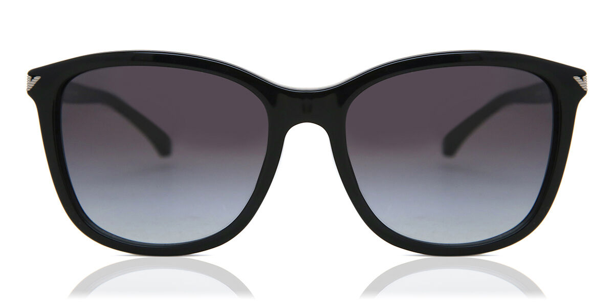 Emporio Armani EA4060F Asian Fit 50178G, Black frame, Grey lenses