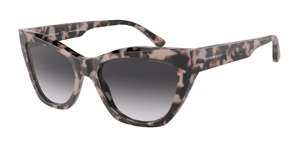 Emporio Armani EA4176 54108G, Pink frame, Gradient Grey lenses