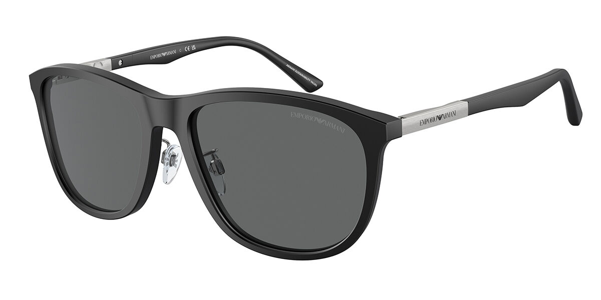 Emporio Armani EA4201F Asian Fit 500187, Black frame, Dark Grey lenses