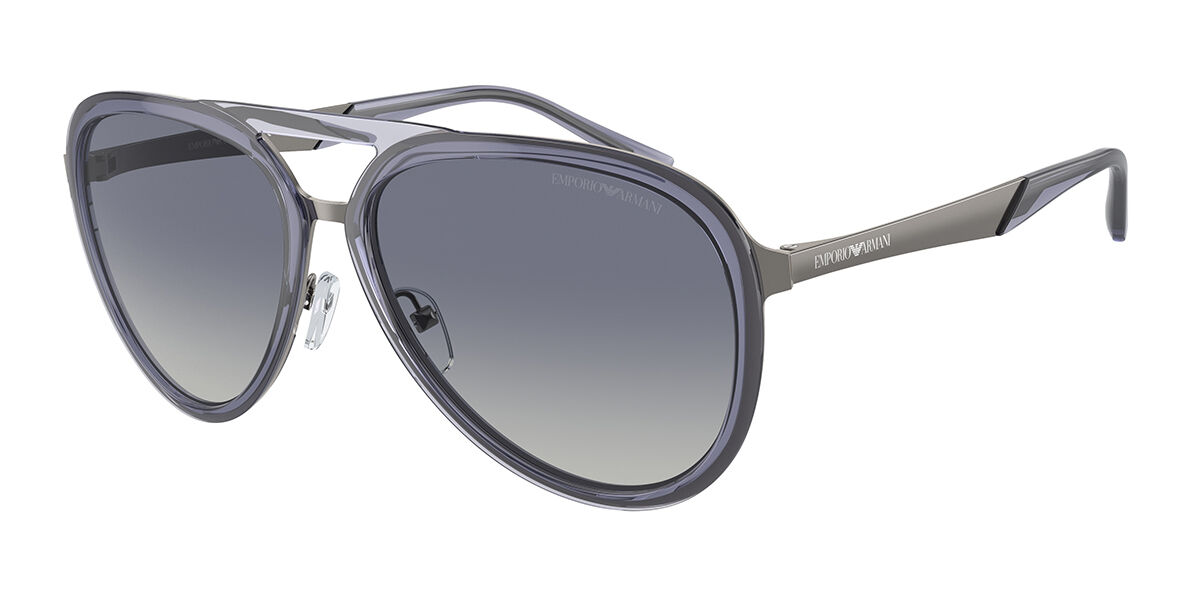 Emporio Armani EA2145 33584L, Blue frame, Gradient Blue lenses