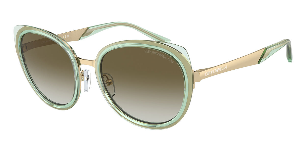 Emporio Armani EA2146 33638E, Green frame, Gradient Green lenses