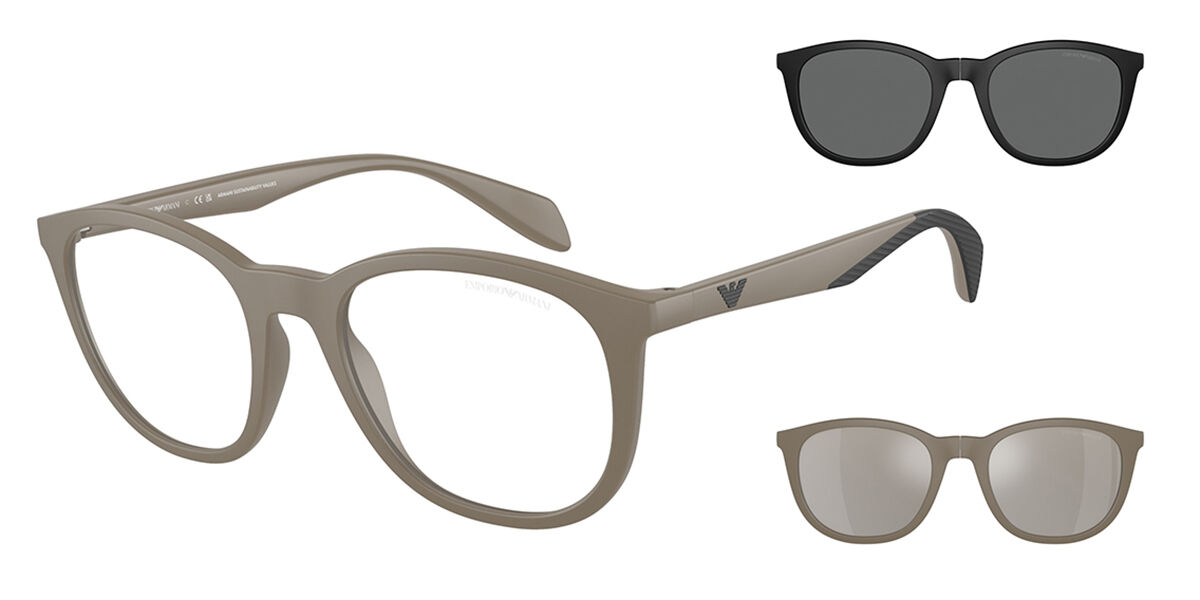 Emporio Armani EA4211F Asian Fit 54371W, Brown frame