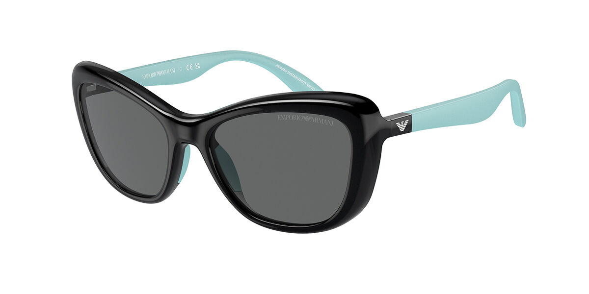 Emporio Armani EK4004 Kids 501787, Black frame, Dark Grey lenses