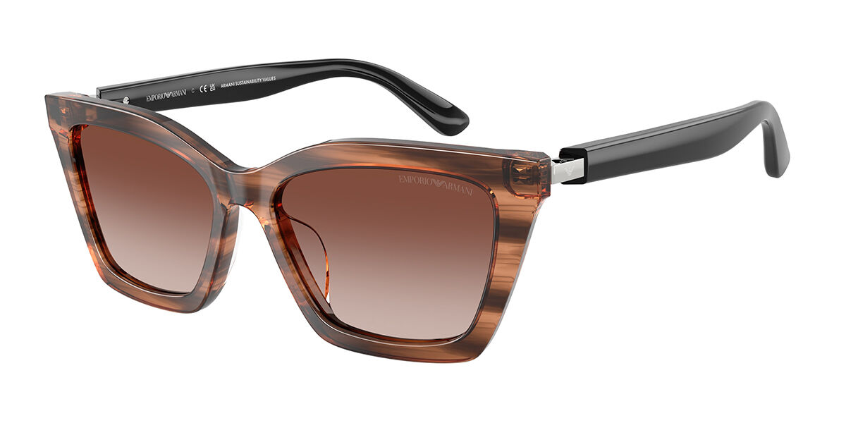 Emporio Armani EA4250U 626613, Brown frame, Gradient Brown lenses
