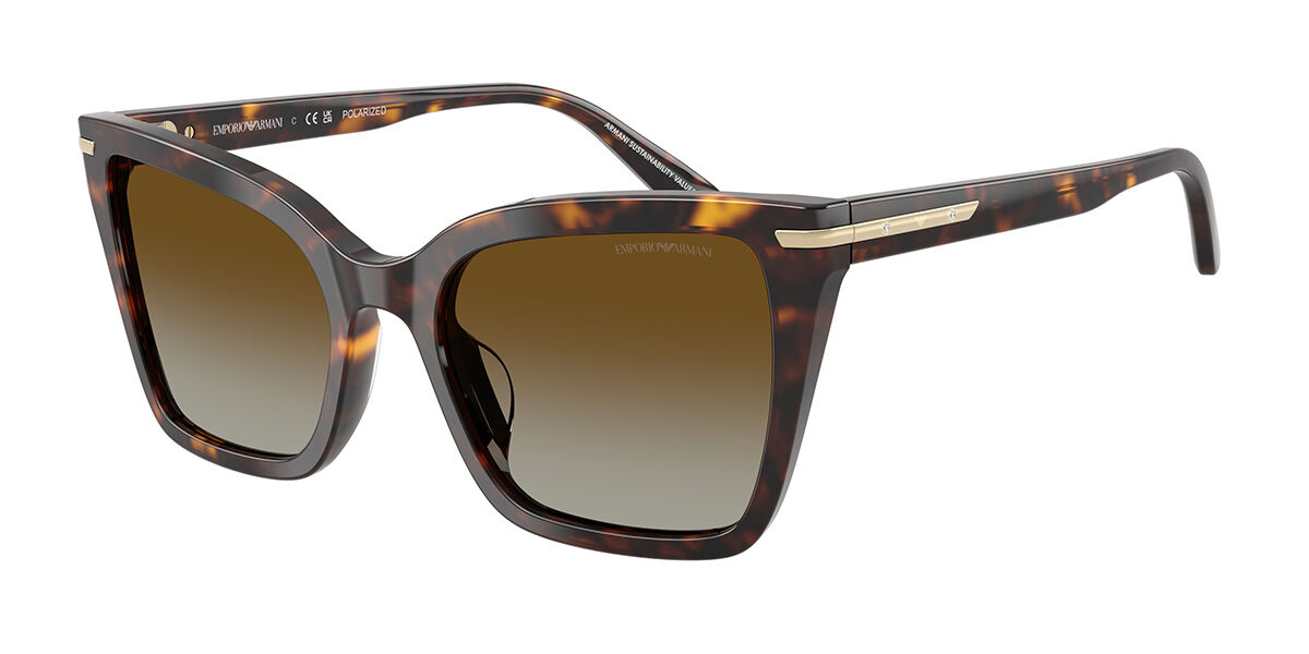 Emporio Armani EA4273BU Polarized 5026T5, Brown Gradient Polarized lenses