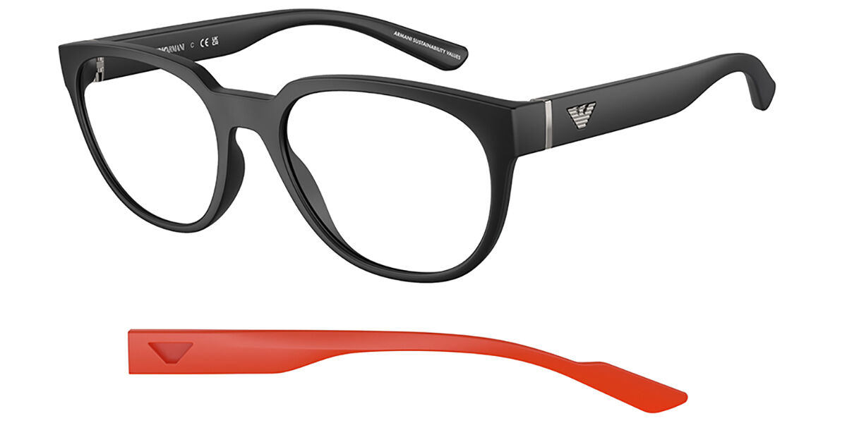Emporio Armani EA3224F Asian Fit 5001, Black frame