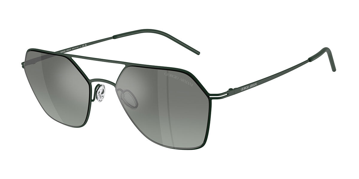 Giorgio Armani AR6185 34362A, Green Mirror Silver lenses