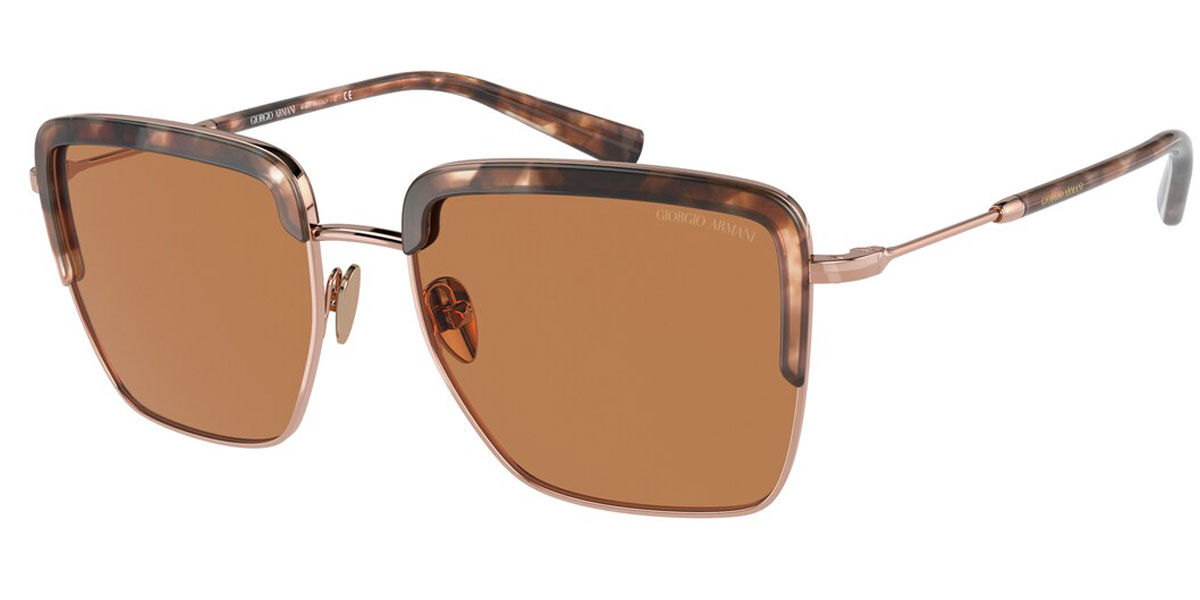 Giorgio Armani AR6126 301173, Tortoiseshell frame, Brown lenses