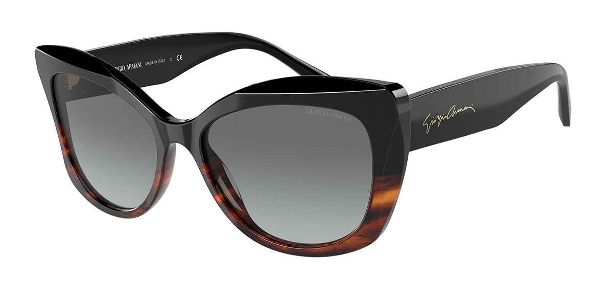 Giorgio Armani AR8161 592811, Tortoiseshell frame, Gradient Grey lenses