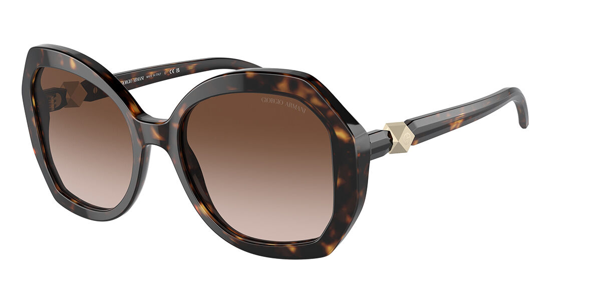 Giorgio Armani AR8180 502613, Tortoiseshell frame, Gradient Brown lenses