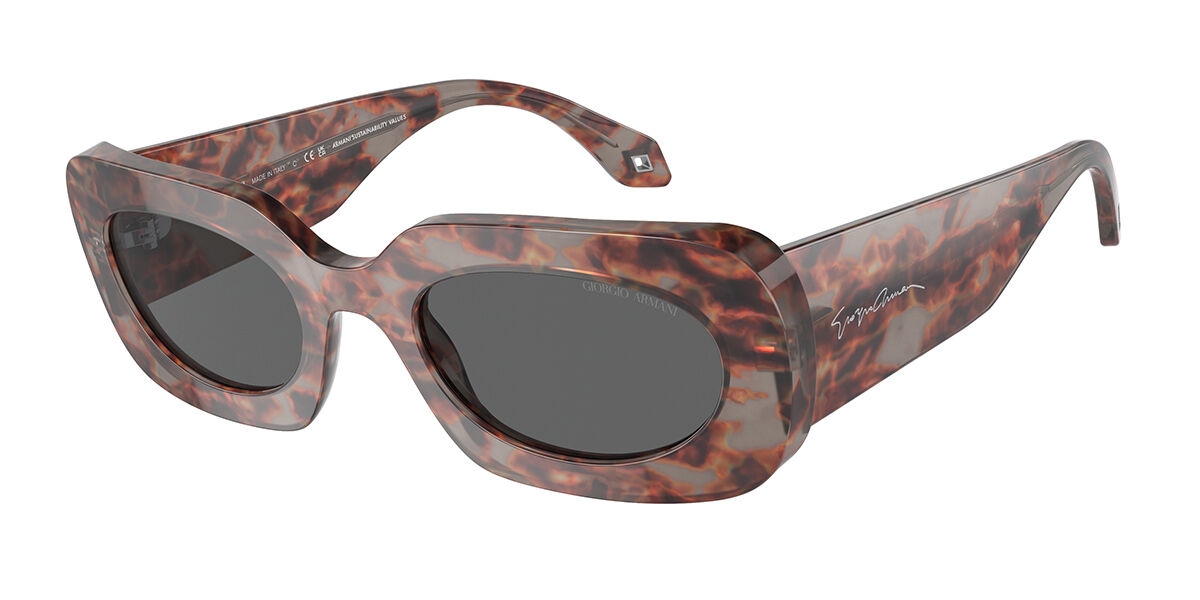 Giorgio Armani AR8182 5976B1, Tortoiseshell frame, Dark Grey lenses