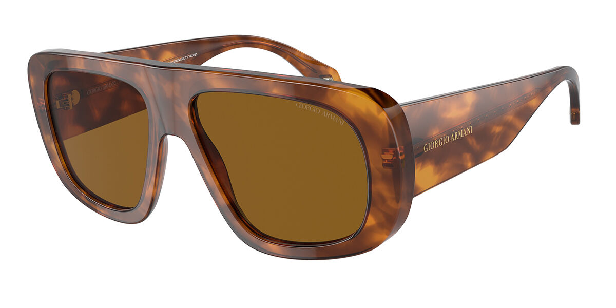 Giorgio Armani AR8183 598833, Tortoiseshell frame, Brown lenses
