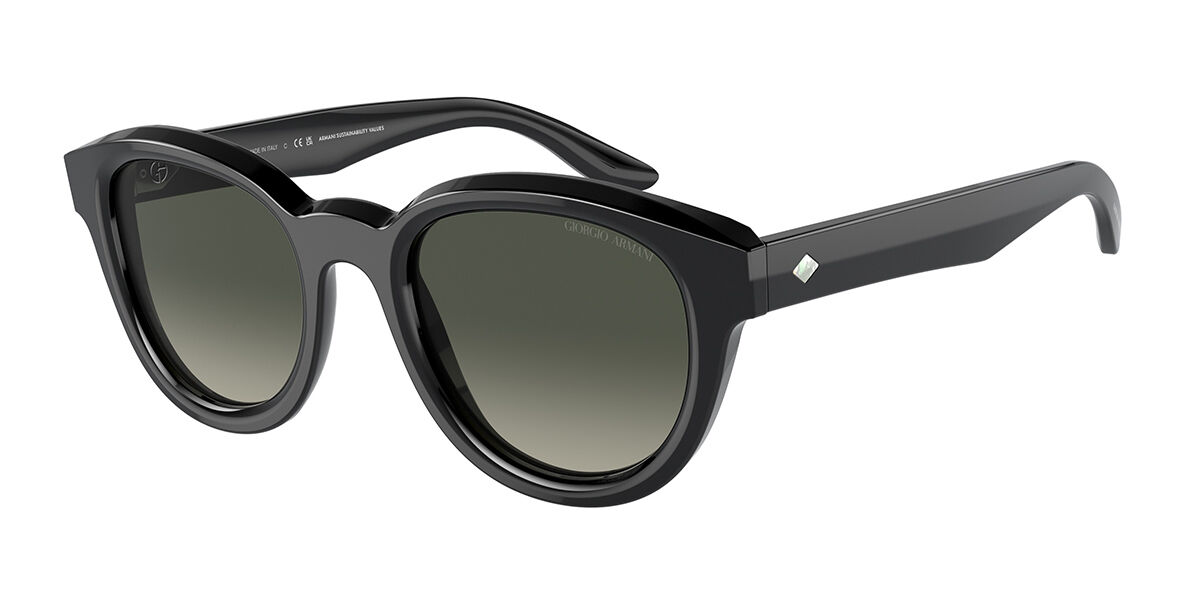 Giorgio Armani AR8181F Asian Fit 587571, Black frame, Gradient Grey lenses