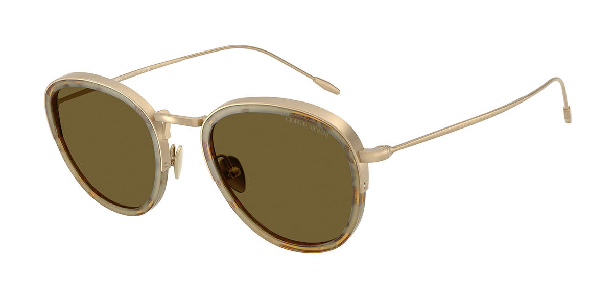 Giorgio Armani AR6068 630073, Dark Brown/Green lenses
